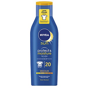 Aurinkovoide Nivea Sun, Protect & Moisture Lotion SPF20