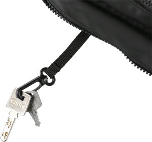 Vyölaukku, unisex, musta