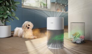 Philips AC2220/10 liten luftrenare HEPA-filter, 109 m2