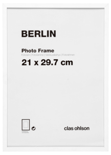 Valokuvakehys Berlin, valkoinen