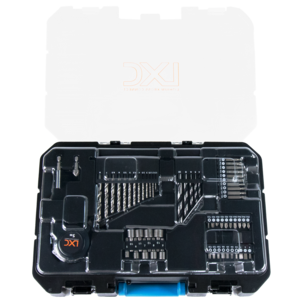 Cocraft LXC DD650-K skruvdragare 18 V batteri och tillbehör 
