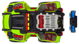 Radiostyrd bil Nikko VaporizR XT Topo Green, från 6 år