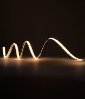 COB-LED Valonauha sisälle, 5 metriä, ohut, taipuisa