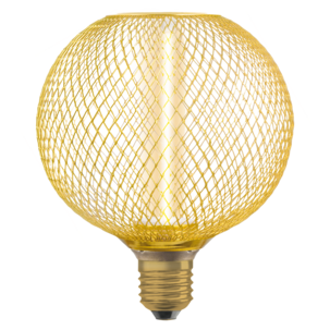 Osram Decor Gold LED E27 Straw rakt filament dimbar