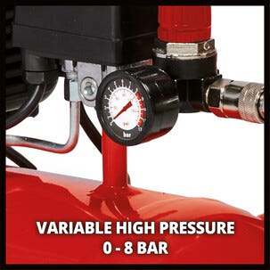 Einhell TC-AC190/24/8 kompressor 24 liter, 8 bar