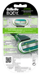 Gillette Body barbérhøvel for menn