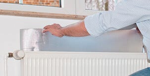 Lämpöpatteriheijastin Tesa