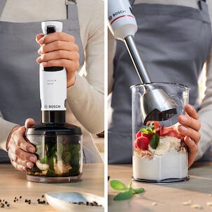 Bosch ErgoMaster stavmixer med hacktillsats, MSM4W422