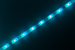 LED-list RGB utendørs / innendørs med fjernkontroll, Cotech
