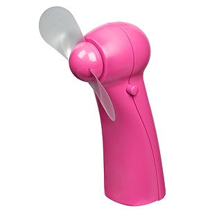 Batteridriven minifläkt