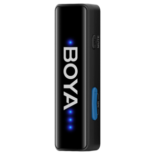 Boya Boyalink V2.0 trådlös mikrofon 3,5 mm, USB-C, Lightning