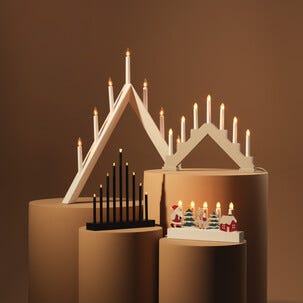 Batteridriven adventsljusstake, Northlight