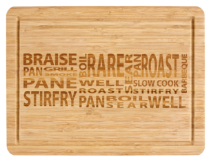 Skjærefjøl i bambus