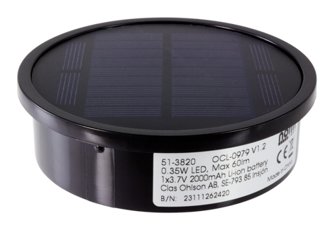 Solcelle OCL-0979 V1.2, 100 mm