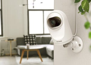 D-Link Full HD Pan & Tilt WiFi camera inomhus