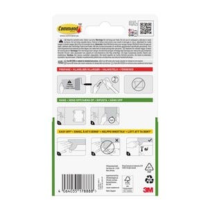 Command Value Pack selvheftende plakatstrips, 48-pakning