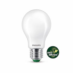 Kallvit LED-lampa E27 A60 4 W, Philips Ultra Efficient