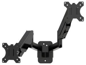 Multibrackets M basic monitorarm vegg, VESA, Dual