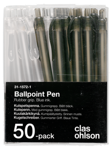 Kulspetspennor 50-pack