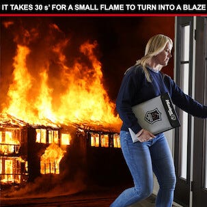 Masterlock Paloturvallinen asiakirjapussi FBWLZ0EURHRO