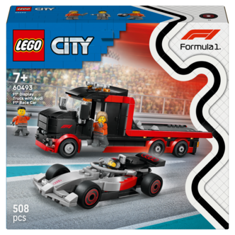LEGO City F1 uppvisningsbil med Audi F1 racerbil 60493, från 7 år
