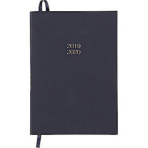 Ukekalender 2019/2020, blå