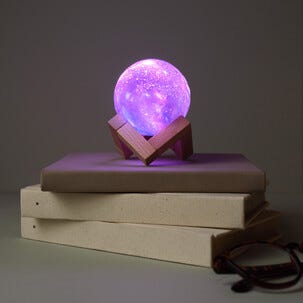 Kuulamppu 3D, ladattava pöytävalaisin ja kaukosäädin