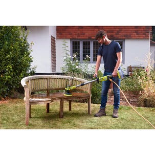 Ryobi batteridrevet rengjøringsbørste teleskop RWTS18-0