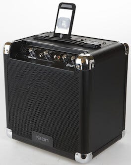 Bärbar MP3/iPodhögtalare med inbyggd förstärkare, Tailgater