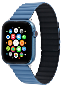 Anmiki Magnetic Silicone Apple Watch Kellon ranneke 28, 40 ja 41 mm