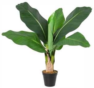 Konstväxt bananplanta, 60 cm