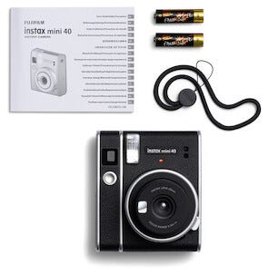 Fujifilm Instax Mini 40, kamera