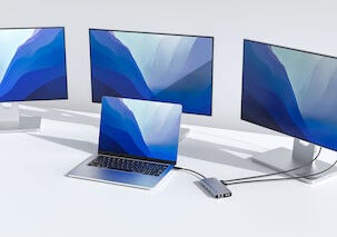 USB-C dockningsstation 12-i-1