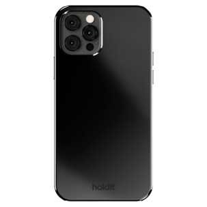 Holdit Mirror MagSafe mobilskal iPhone 12/12 Pro, svart