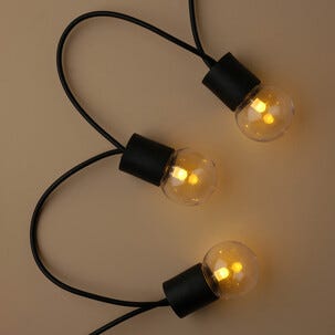 Ljusslinga glödlampor utomhus 20 varmvita LED, Northlight