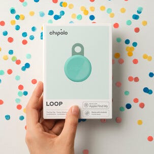 Chipolo Loop sporingsbrikke, nøkkelfinner for Apple/Android