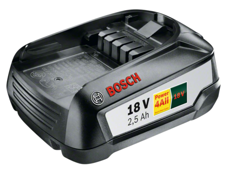 Bosch batteri, 18 V 2,5 Ah W-B