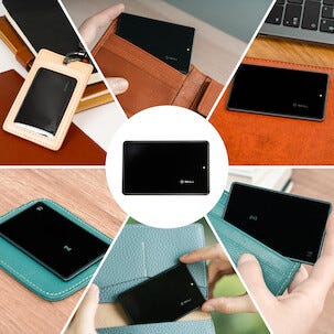 MiLi MiCard Wallet Lompakon paikannin