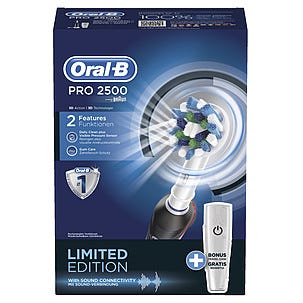 Braun Oral-B PRO 2500 Black Line tannbørste