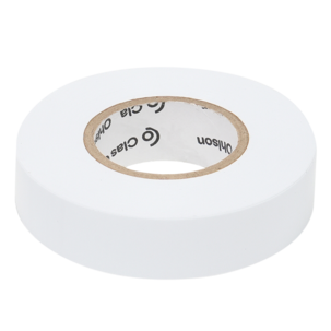 Eltejp vit, 19 mm x 20 meter