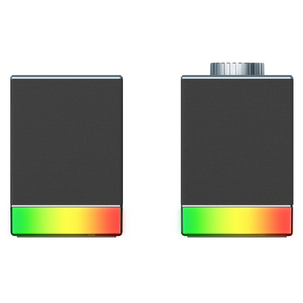 Exibel gaminghögtalare RGB Bluetooth, 2×5 W