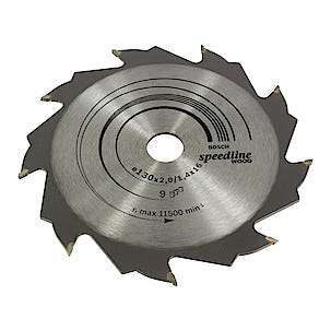 Hårdmetallklinga Bosch 9T 130 x 2,0 x 16 mm