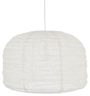 Northlight Evan lampskärm till taklampa, linne, vit