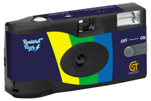 Engangskamera med blits, 27 bilder, GT Photo