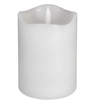 LED kubbelys med timer, hvitt