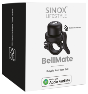 Sinox Lifestyle BellMate sykkelringeklokke med sporing