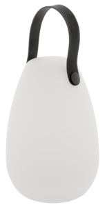 Bärbar solcellslampa vitt och färgat ljus, med USB