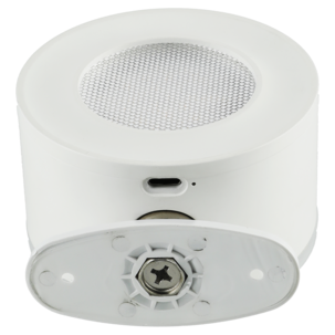 Vegglampe opp/ned oppladbar, dimbar LED, USB, hvit