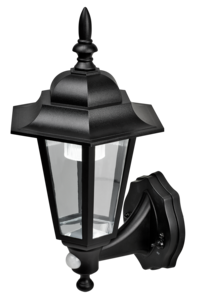 Väggbelysning solcell med rörelsevakt