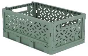 Klappbox av återvunnen plast, small 24 x 16 x 10 cm